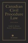 Canadian Civil Procedure Law, 2nd Edition – Student Edition cover