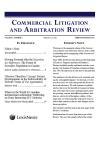 Commercial Litigation and Arbitration Review - PDF cover