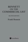 Bennett on the Commercial List, 2nd Edition cover