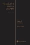 Halsbury's Laws of Canada – Natural Resources, Special Edition cover