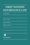 First Nations Governance Law, 2nd Edition cover