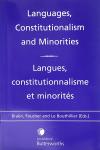 Languages, Constitutionalism and Minorities / Langues, constitutionnalisme et minorité cover