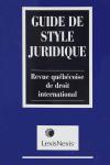 Legal Style Guide + Guide de style juridique cover