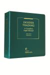 Insider Trading - A Canadian Legal Manual - Revised Edition cover