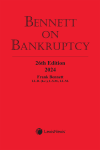 Bennett on Bankruptcy, 26th Edition, 2024 (Volume 1) + Companion Volume (Volume 2) + E-Book PDF cover