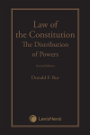 Law of the Constitution: The Distribution of Powers, 2nd Edition cover