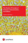 The Modern Principle of Statutory Interpretation, 2nd Edition cover