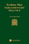 Erskine May: Parliamentary Practice, 25th Edition cover