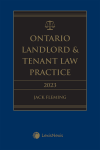 Ontario Landlord & Tenant Law Practice, 2023 Edition cover