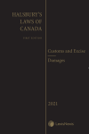 Halsbury's Laws of Canada – Customs and Excise (2021 Reissue) / Damages (2021 Reissue) cover