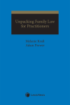 Unpacking Family Law for Practitioners cover