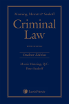 Manning, Mewett & Sankoff – Criminal Law, 5th Edition – Student Edition cover