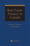 Real Estate Finance in Canada cover