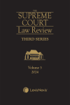 Supreme Court Law Review, 3rd Series, Volume 3 cover