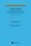 Nathan & Goldfarb’s Company Meetings For Share Capital, Non-Share Capital and Condominium Corporations, 13th Edition cover