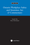 Ontario Workplace Safety and Insurance Act & Commentary, 2021/2022 Edition cover