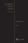 Halsbury's Laws of Canada – Employment (2019 Reissue) cover