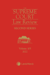 Supreme Court Law Review, 2nd Series, Volume 105 cover