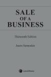 Sale of a Business, 13th Edition + USB cover