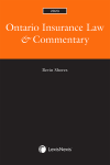 Ontario Insurance Law & Commentary, 2022 Edition cover