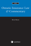 Ontario Insurance Law & Commentary, 2025 Edition cover