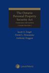 The Ontario Personal Property Security Act – Commentary and Analysis, 3rd Edition – Student Edition cover