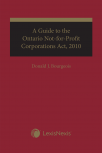 A Guide to the Ontario Not-for-Profit Corporations Act, 2010 cover