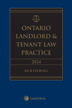 Ontario Landlord & Tenant Law Practice, 2024 Edition cover