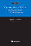 Ontario Motor Vehicle Insurance Law & Commentary, 2022 Edition cover