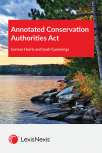 Annotated Conservation Authorities Act cover