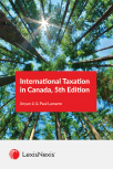 International Taxation in Canada, 5th Edition cover