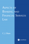 Aspects of Banking and Financial Services Law cover