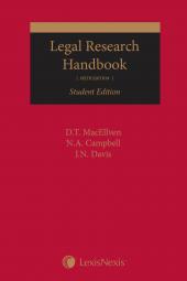 Legal Research Handbook, 6th Edition – Student Edition cover