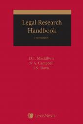 Legal Research Handbook, 6th Edition cover