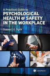 A Practical Guide to Psychological Health & Safety in the Workplace cover