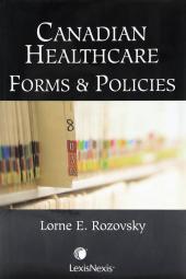 Canadian Healthcare Forms & Policies cover