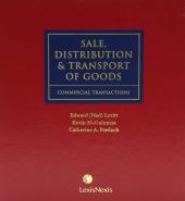 Canadian Forms & Precedents – Commercial Transactions – Sale, Distribution & Transport of Goods cover