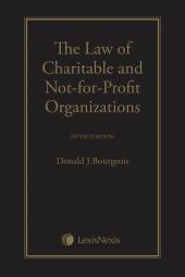 The Law of Charitable and Not-for-Profit Organizations, 5th Edition cover