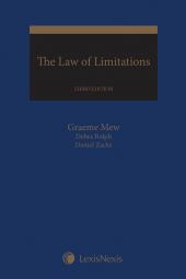 The Law of Limitations, 3rd Edition cover