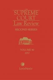 Supreme Court Law Review, 2nd Series, Volume 80 cover