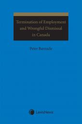 Termination of Employment and Wrongful Dismissal in Canada  cover