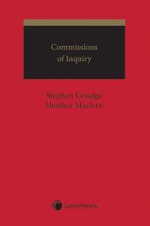 Commissions of Inquiry cover