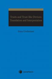 Trusts and Trust-like Devices: Translation and Interpretation cover