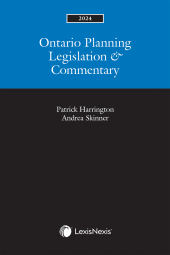 Ontario Planning Legislation & Commentary, 2024 Edition cover