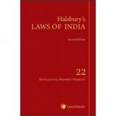 Halsbury's Laws of India-Intellectual Property Rights-I; Vol 22 cover