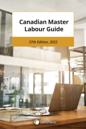 Canadian Master Labour Guide, 37th Edition, 2022 cover