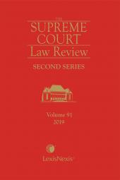 Supreme Court Law Review, 2nd Series, Volume 91 cover