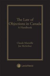 The Law of Objections in Canada: A Handbook cover