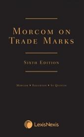 Morcom on Trade Marks, Sixth Edition cover