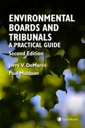 Environmental Boards and Tribunals – A Practical Guide, 2nd Edition cover